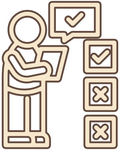 planning and checking boxes