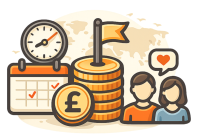 planning fundraising for international trips