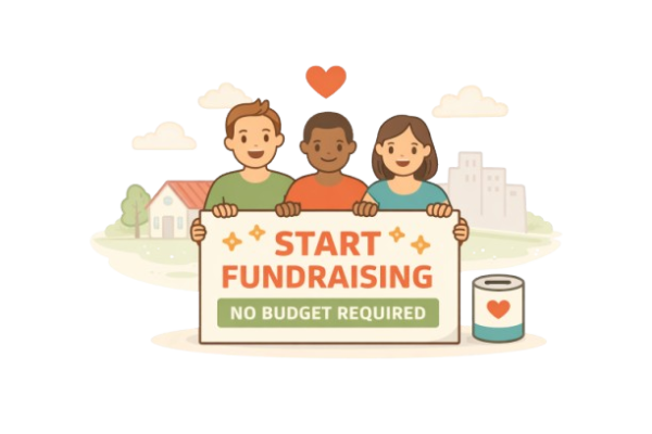 Start fundraising with no budget planning a fundraiser