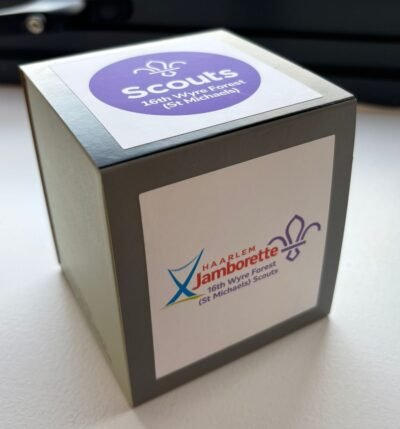 Haarlem Jamborette Personalised Fundraising Candle